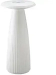 Sigor Akku-Tischleuchte Nuflair, Wei&szlig;, Metall, rund,rund, 11.5x24x11.5 cm, Lampen &