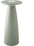 Sigor Akku-Tischleuchte Nuflair, Salbeigr&uuml;n, Metall, rund,rund, 11.5x24x11.5...