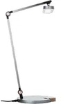 Brilliant Tischleuchte, Grau, Metall, Rechteckig, D, 51.8x40x18.7 cm, Lampen &