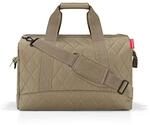 Reisenthel Reisetasche Allrounder L rhombus olive, Olivgr&uuml;n, Textil,...