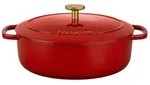 Ballarini Topf, Rot, Metall, Kochen, T&ouml;pfe, Schmort&ouml;pfe