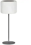 Akku-Tischleuchte Pino, Wei&szlig;, Kunststoff, 39.5 cm, Farbwechsler, mit Schalter,