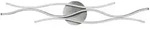 Trio Leuchten Led-Deckenleuchte Blaze, Schwarz, Metall, 107.5x7x18 cm, Lampen &