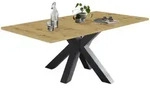 58aufmkessel Esstisch, Eiche Artisan, Graphit, Holzwerkstoff, Rechteckig,...