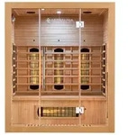 Artsauna Infrarotkabine, Natur, Holz, 160x190x105 cm, Freizeit, Wellness,