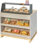 MUSTERKIND KINDERK&Uuml;CHE Grau, Natur 46x67x62 cm