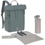 L&auml;ssig Wickelrucksack, Anthrazit, Textil, 14.5x42x29 cm, Baby on Tour, Kinderwagen,