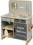 MUSTERKIND KINDERWERKBANK Grau, Natur 42x90x66 cm