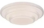Globo Led-Deckenleuchte, Wei&szlig;, Metall, Kunststoff, F, 12.7 cm, Sternenhimmel,