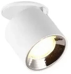 Trio Leuchten Strahler Guayana, Wei&szlig;, Metall, 12 cm, schwenkbar, LED-Leuchtmittel