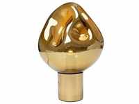 Kare-Design Tischleuchte Dough, Gold, Metall, Glas, 25x38x25 cm, Lampen & Leuchten,