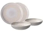 like.Villeroy & Boch Tafel-Set, Beige, Keramik, 4-teilig, 28x22x38 cm, Essen &