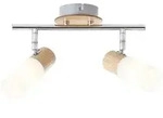 Brilliant Spotrohr, Wei&szlig;, Holz, 27.5x11.5x18 cm, Lampen & Leuchten,