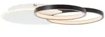 Brilliant Deckenleuchte, Schwarz, Metall, 55x7.5x55 cm, Lampen & Leuchten,