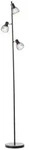Brilliant Standleuchte, Schwarz, Metall, 28x162x26 cm, Lampen & Leuchten,