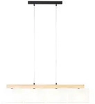 Brilliant Pendelleuchte, Wei&szlig;, Holz, 95x113x12 cm, Lampen & Leuchten,