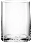 Leonardo Vase Novara, Transparent, Glas, rund, 15x19x15 cm, zum Stellen,...