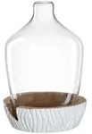 Leonardo Living Vase, Wei&szlig;, Glas, 43 cm, Dekoration, Vasen, Glasvasen