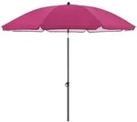 Doppler Sonnenschirm, Anthrazit, Pink, Textil, 160x160 cm, h&ouml;henverstellbar,