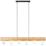 Brilliant H&auml;ngeleuchte Trabo, Kiefer, Holz, Metall, Kiefer, 70x105 cm, CE,