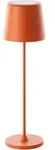 Brilliant Akku-Tischleuchte Kaami, Orange, Metall, Kunststoff, D, 37 cm, RoHS, Reach,