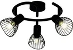 Brilliant Spotspirale, Schwarz, Metall, 42x16.5x42 cm, Lampen & Leuchten,