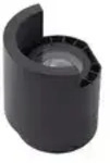 Faro Barcelona Wandstrahler, Dunkelgrau, Metall, F, 15x17.7x15 cm, Lampen & Leuchten,