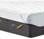 Tempur Matratze Pro&reg; Coolquilt, Anthrazit, Wei&szlig;, Textil, F&uuml;llung: Viskoelastischer