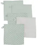 Roba Waschlappen, Gr&uuml;n, Textil, Rechteckig, 25x25 cm, unisex, Gots,...