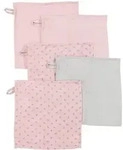 Roba Waschlappen, Rosa, Textil, Rechteckig, 25x25 cm, unisex, Gots,...