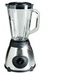Mia Standmixer, Silber, Transparent, Glas, Metall, Kunststoff, 1.5 L, Freiform,