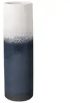 like.Villeroy & Boch Vase, Wei&szlig;, Blau, Keramik, 25 cm, Dekoration, Vasen,
