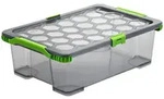 Rotho BOX EVO Safe, Anthrazit, Gr&uuml;n, Kunststoff, 39.5x18.5x59 cm, Reach, DIN...