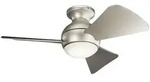 Elstead Lighting Ventilator Sola, Metall, E, 28 cm, Gr&uuml;ner Punkt, RoHS,