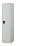 Jan Nowak Aktenschrank, Grau, Metall, 45x185x40 cm, Arbeitszimmer, Aktenschr&auml;nke