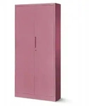 Jan Nowak Aktenschrank, Rosa, Metall, 90x195x40 cm, Arbeitszimmer,...