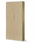 Jan Nowak Aktenschrank, Beige, Metall, 90x195x40 cm, Arbeitszimmer, Aktenschr&auml;nke