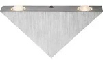 Globo Led-Wandleuchte Gordon, Alu, Metall, Kunststoff, 8 mm,...