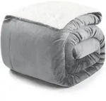 Blumtal Kuscheldecke, Grau, Textil, Rechteckig, 150x130 cm, Oeko-Tex&reg; Standard 100,