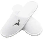 Zollner Frottierslipper,, Wei&szlig;, Textil, 5x1x29 cm, Freizeit, Wellness,