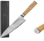 Klamer Messer, Braun, Metall, 32.7 cm, Kochen, K&uuml;chenmesser