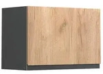 Vicco H&auml;ngeschrank, Honigeiche, Anthrazit, Holzwerkstoff, 1 F&auml;cher,...