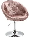 Svita Cocktailsessel, Gold, Textil, Rund, 62x88x58 cm, Wohnzimmer, Sessel,