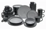 Creatable Kombiservice, Hellgrau, Keramik, 30-teilig, 300 ml, lebensmittelecht, Essen