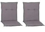 Gardenson Sesselauflage, Grau, Textil, Uni, F&uuml;llung: Schaumstoff, Fleece,...