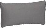 Gardenson Loungekissen, Hellgrau, Textil, Uni, F&uuml;llung: Schaumstoff, 80x40x20...