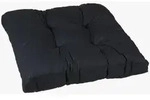 Gardenson Loungekissen, Anthrazit, Textil, Uni, F&uuml;llung: Schaumstoff, 80x14x80 cm,
