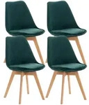 CLP Stuhl, Gr&uuml;n, Holz, 49x83x50 cm, Esszimmer, St&uuml;hle, Esszimmerst&uuml;hle,