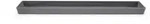 Ecopots Blumentopfuntersetzer, Grau, Kunststoff, Beton Optik, Rechteckig, 3.3 cm,