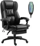 Vinsetto Verstellbarer, Schwarz, Kunststoff, 1-Sitzer, F&uuml;llung: Schaumstoff,